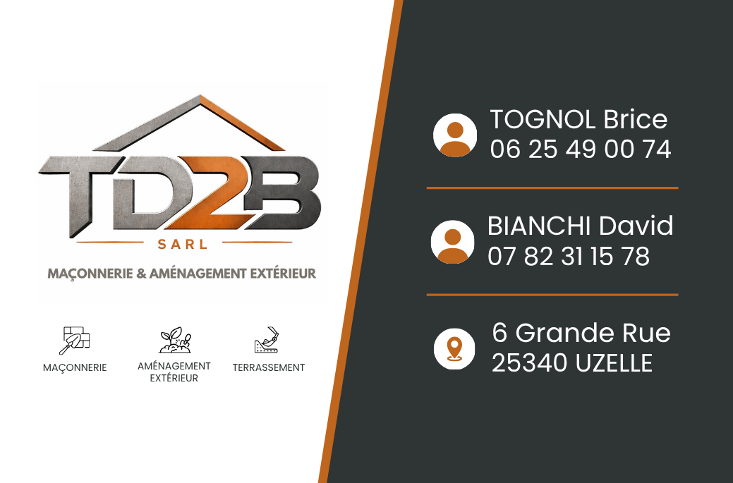 Carte de visite TD2B